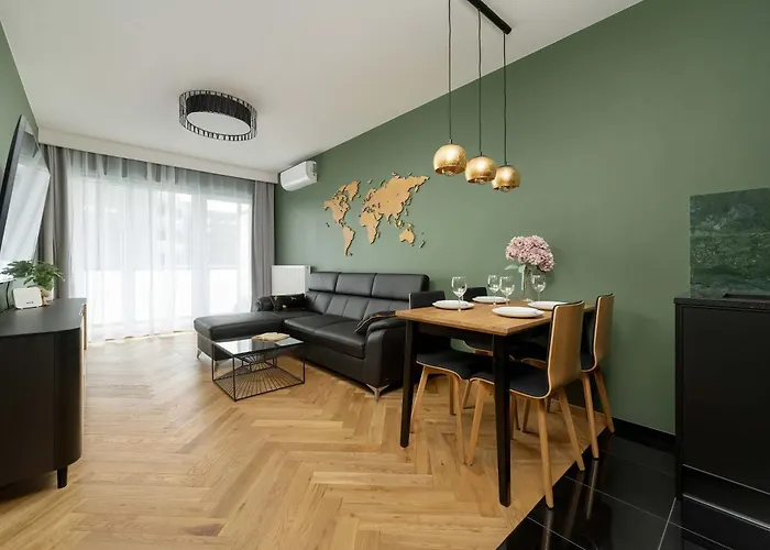 Apartman Quorum With Parking And Air Conditioning Close To The Center In By Renters Prestige Wrocław